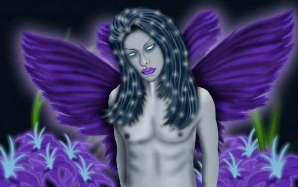 Creation of Dark male fairy: Step 14